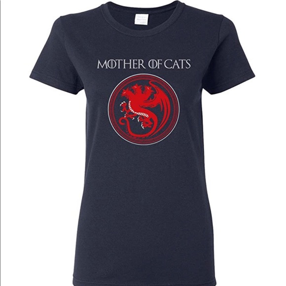 Gildan Tops - NWOT Mother of Cats T-Shirt
